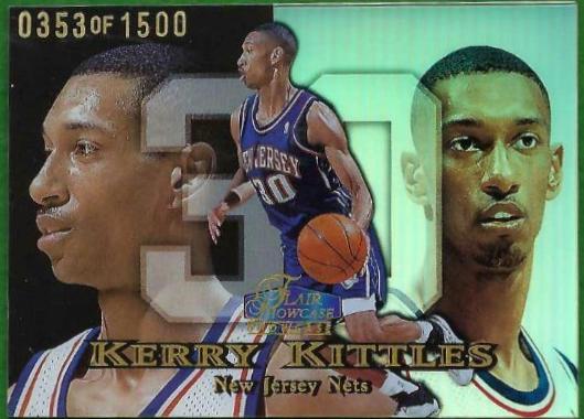 Kerry Kittles #21 1998 Flair Showcase Basketball