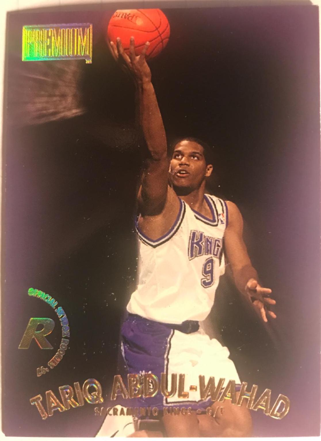 Tariq Abdul-Wahad #192 Basketball Cards 1997 Skybox Premium