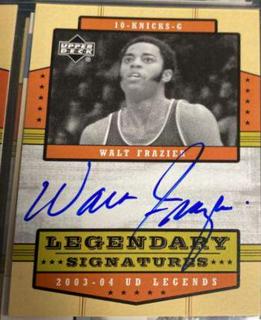 Walt Frazier Legendary Signatures