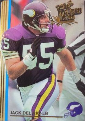 Jack Del Rio #13 Football Cards 1992 Action Packed All Madden