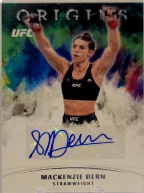 Mackenzie Dern #OA-MKD Ufc Cards 2022 Panini Chronicles UFC Origins Autographs