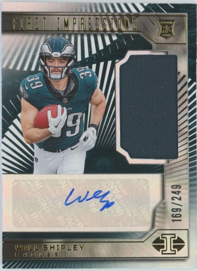 Will Shipley #134 2024 Panini Illusions Football