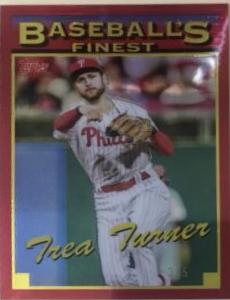 Trea Turner [Red Refractor] #93-18