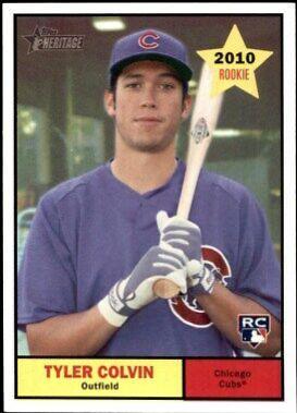 Tyler Colvin #214 Baseball Cards 2010 Topps Heritage