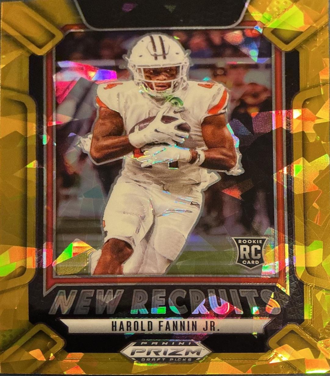 Harold Fannin Jr. [Gold Ice] #3 Prices | 2025 Panini Prizm Draft Picks ...