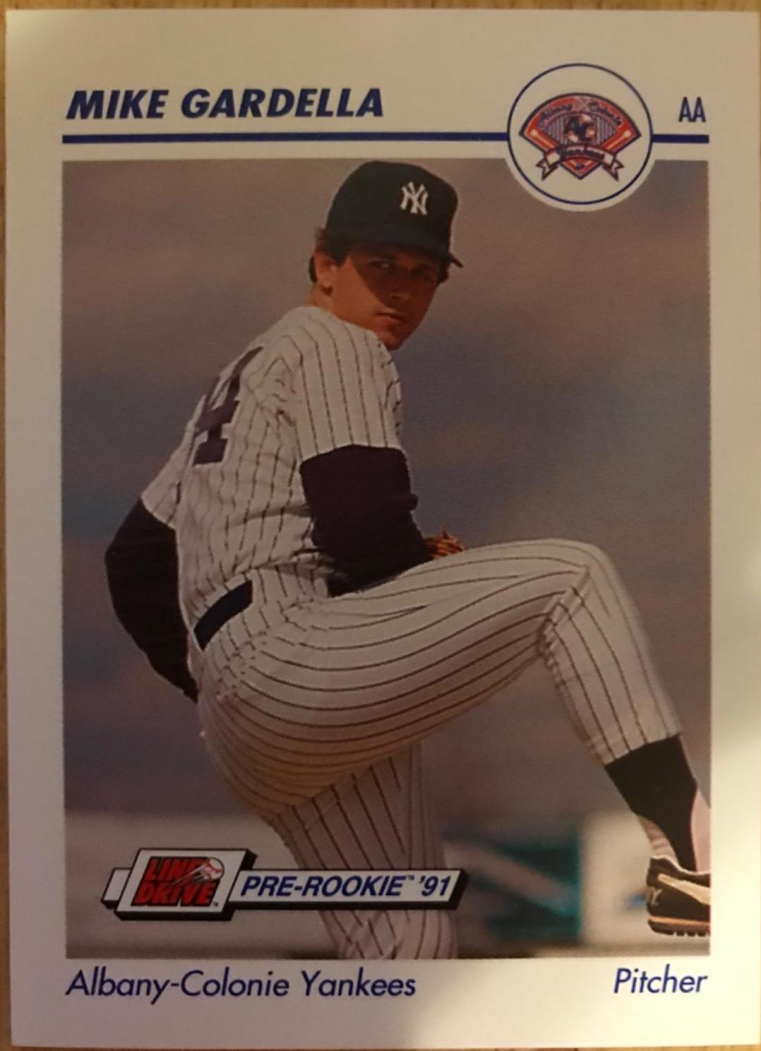 Mike Gardella #6 Baseball Cards 1991 Impel Line Drive Pre Rookie AA