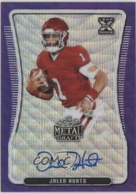 Jalen Hurts [Purple Wave] #BA-JH1