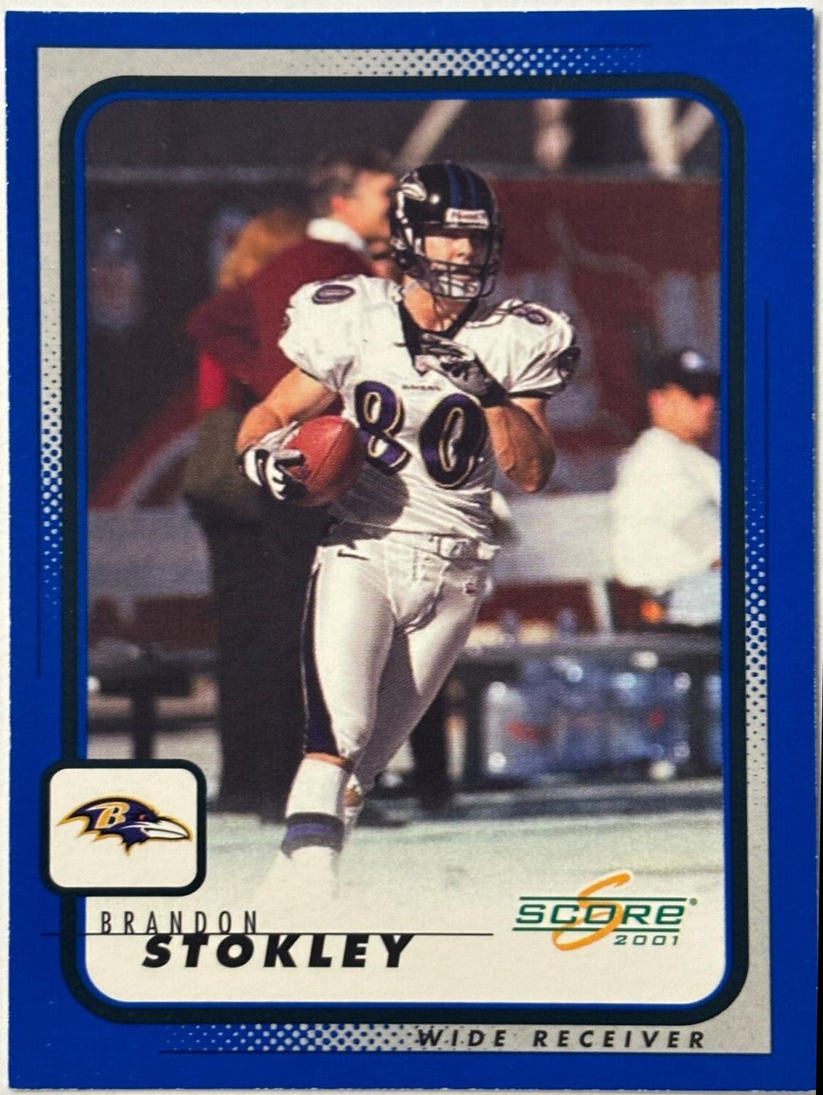 Brandon Stokley #11 Football Cards 2001 Panini Score