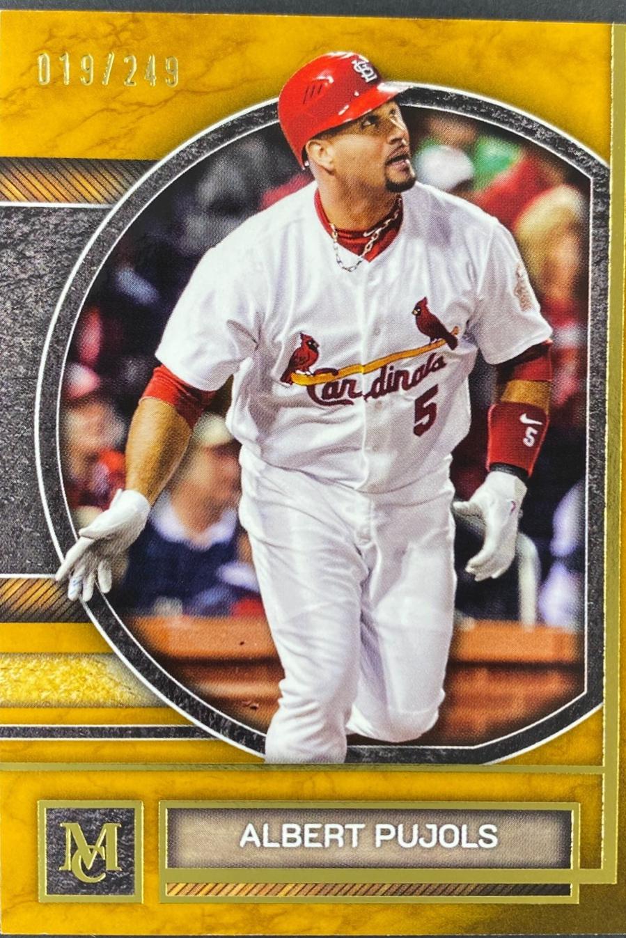 Albert Pujols [Gold] #96