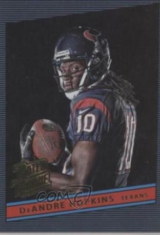deandre hopkins #18 Football Cards 2015 Panini Donruss 1986 Throwback Rookies