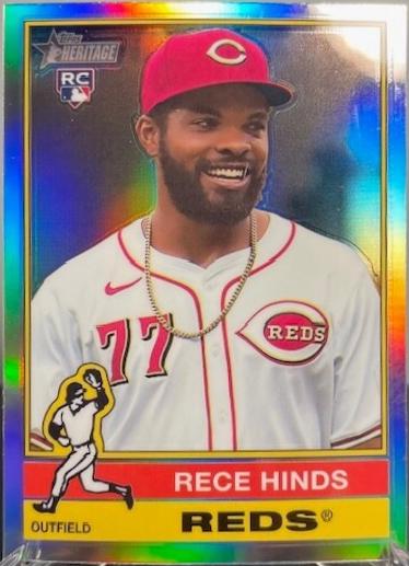 Rece Hinds [Refractor Chrome Variation] #211