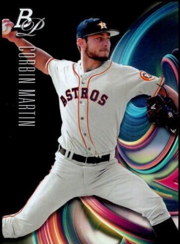 Corbin Martin #41 2018 Bowman Platinum Top Prospects Baseball