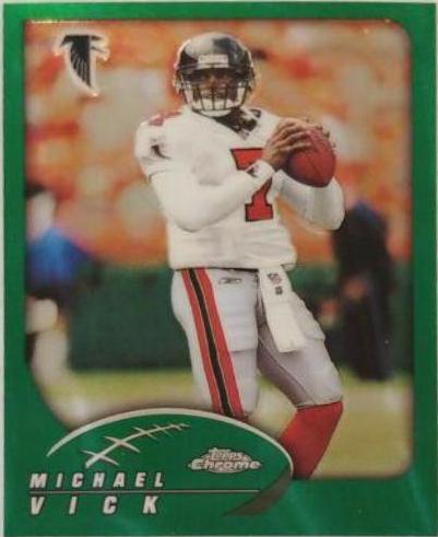 Michael Vick #32 2002 Topps Chrome Football