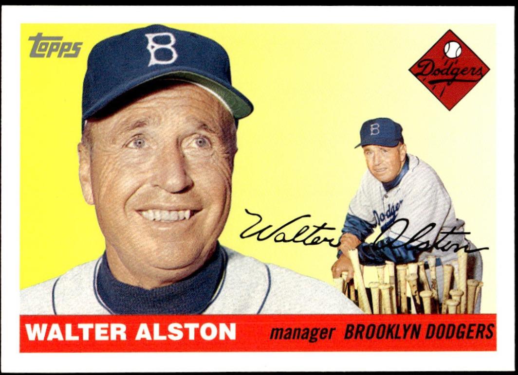 Walt Alston #DB-WA 2005 Topps Baseball Dem Bums