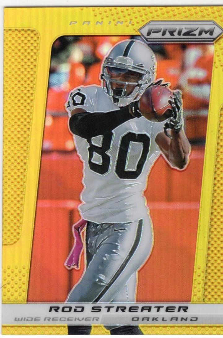 Rod Streater [Gold Prizm] #92
