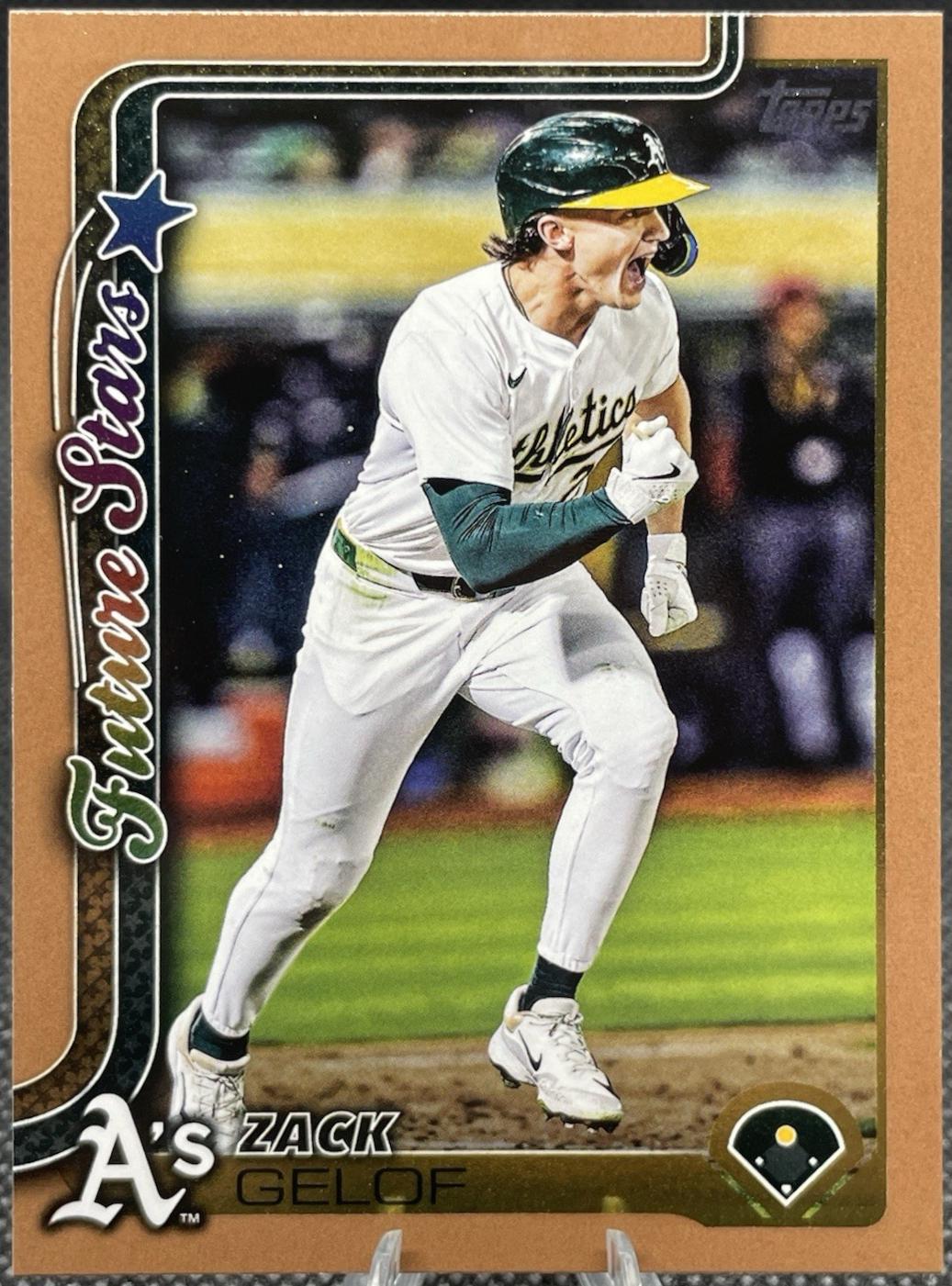 Zack Gelof [Gold] #617 Prices | 2025 Topps Series 2 | Baseball Cards