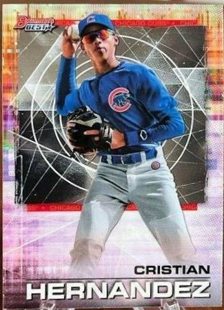Cristian Hernandez #3 Baseball Cards 2021 Bowman’s Best