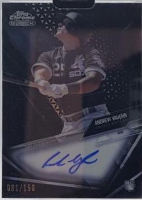Andrew Vaughn [Blue Refractor] #RA-AVA