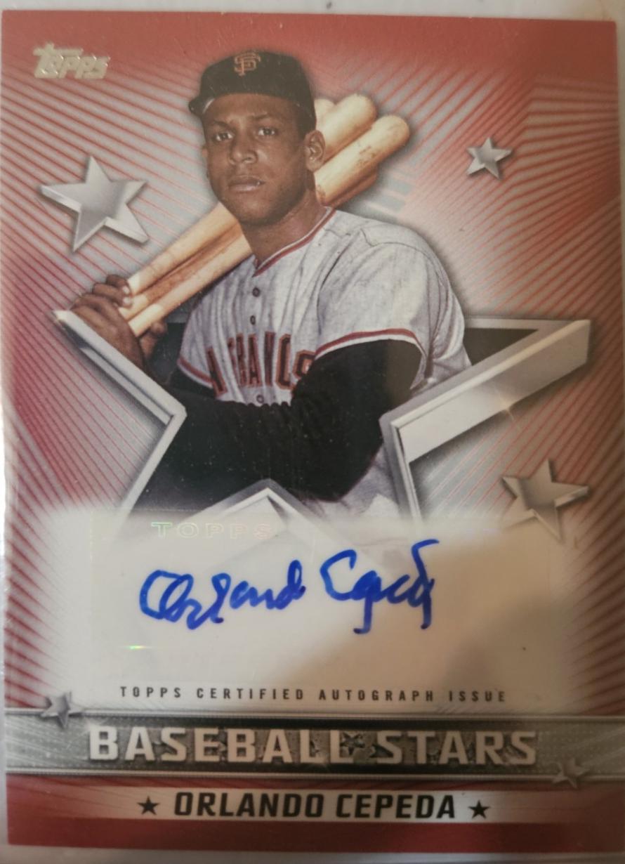 Orlando Cepeda [Red] #BSA-OC
