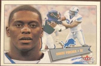 Robert Porcher #29 Football Cards 2001 Fleer