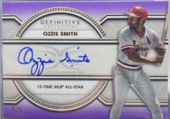 Ozzie Smith [Purple] #LAC-OS