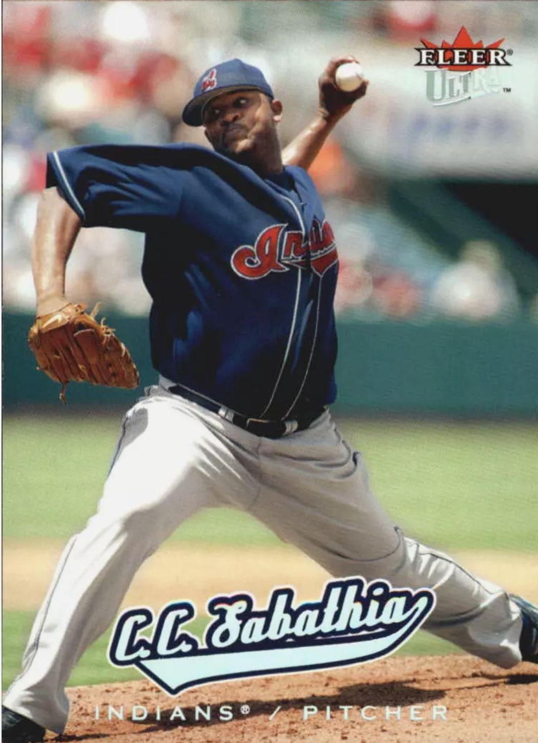 C.C. Sabathia #147 2005 Fleer Ultra Baseball