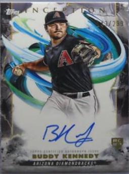 Buddy Kennedy #BRES-BK 2023 Topps Inception Baseball Rookies and Emerging Stars Autographs