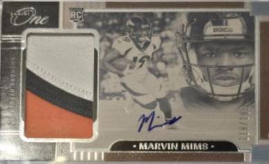 Marvin Mims [Patch Autograph] #10