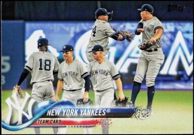 New York Yankees #286 2018 Topps Baseball