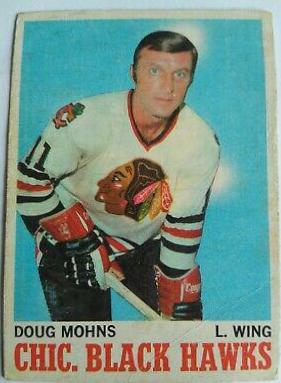 Doug Mohns #16 Hockey Cards 1970 O-Pee-Chee