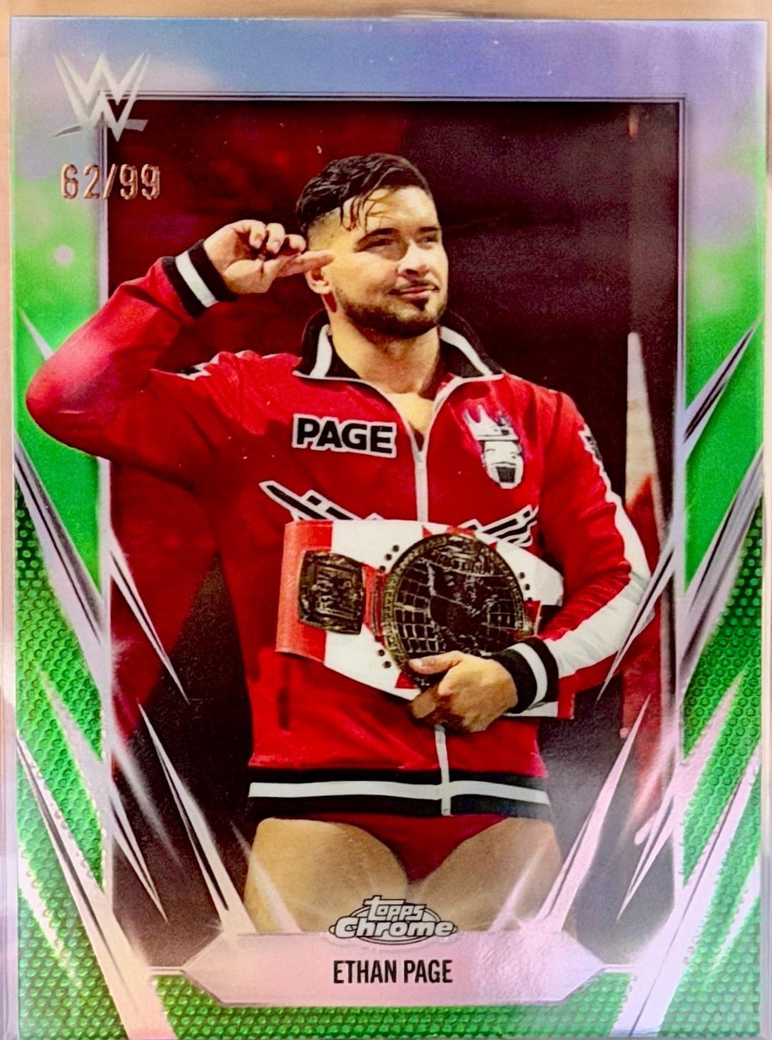 Ethan Page [Green Refractor] #133