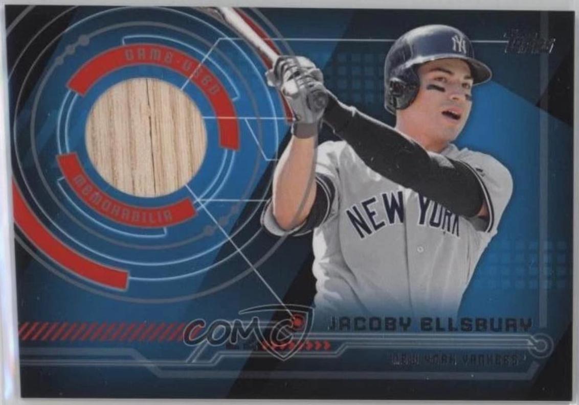Jacoby Ellsbury #TR-JE Baseball Cards 2014 Topps Trajectory Relics