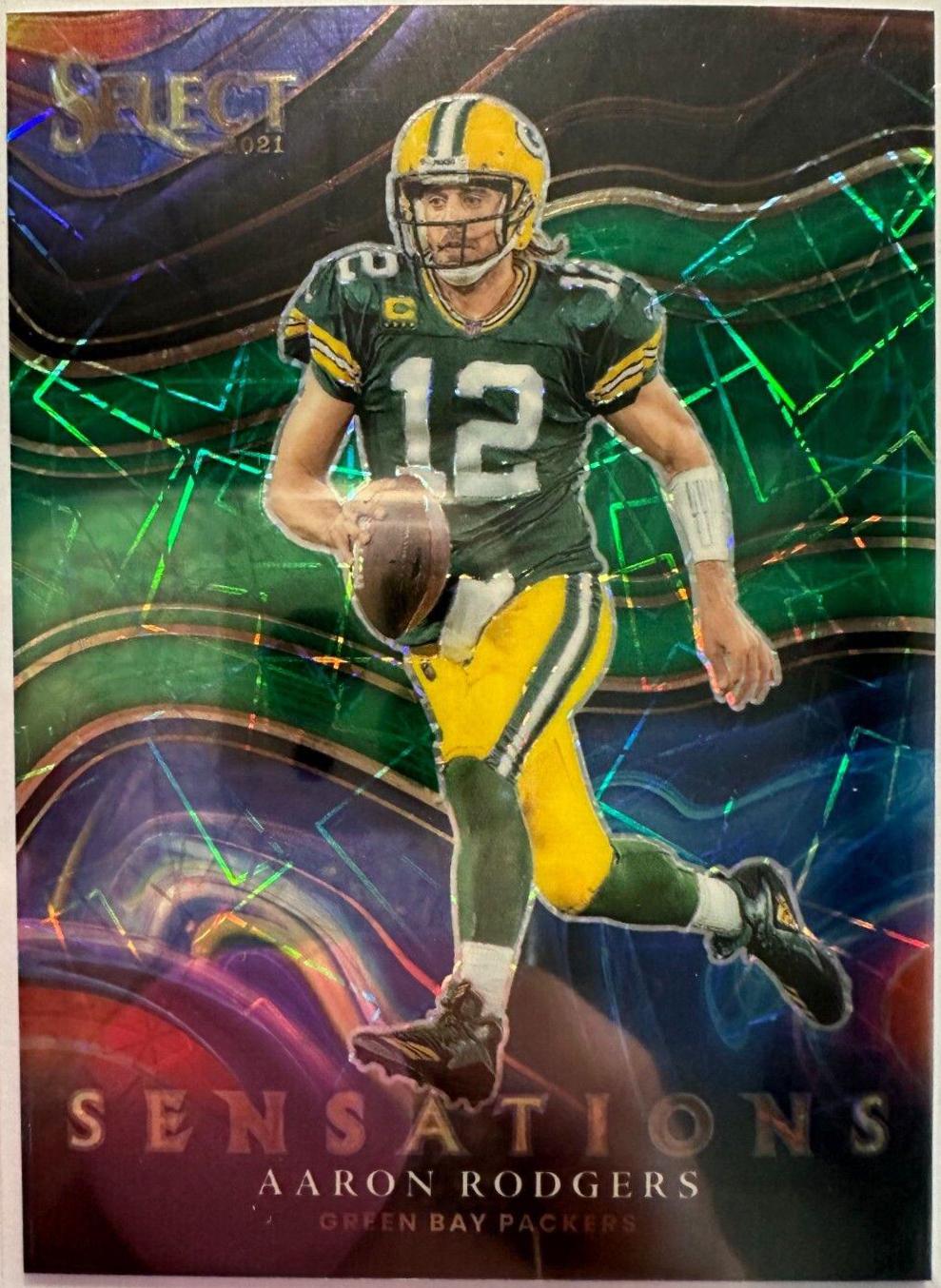 Aaron Rodgers [Green] #SEN-6