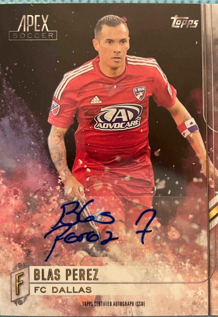 Blas Perez #64 2015 Topps Apex MLS