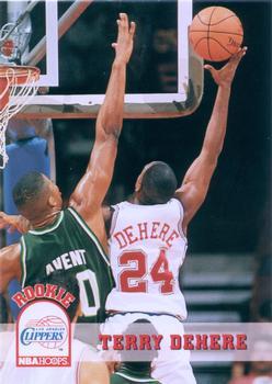 Terry Dehere #351 Basketball Cards 1993 Hoops