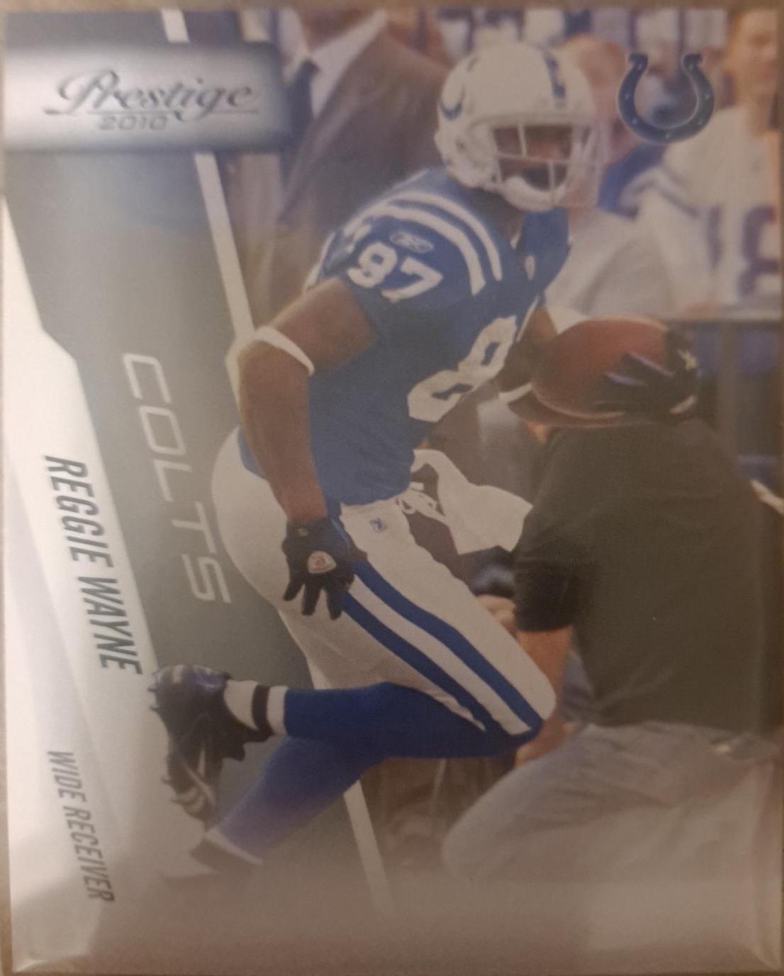 Reggie Wayne #88 2010 Panini Prestige Football