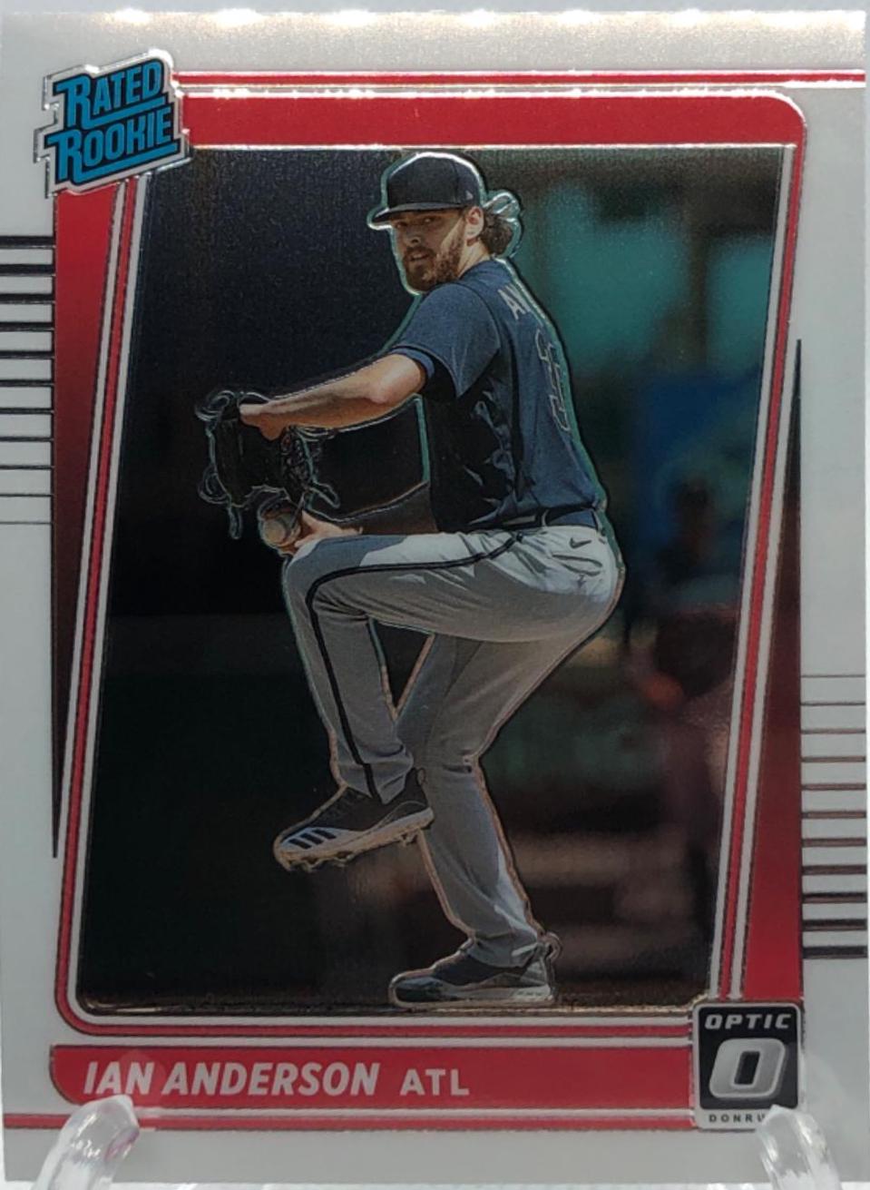 Ian Anderson #47 2021 Panini Donruss Optic Baseball