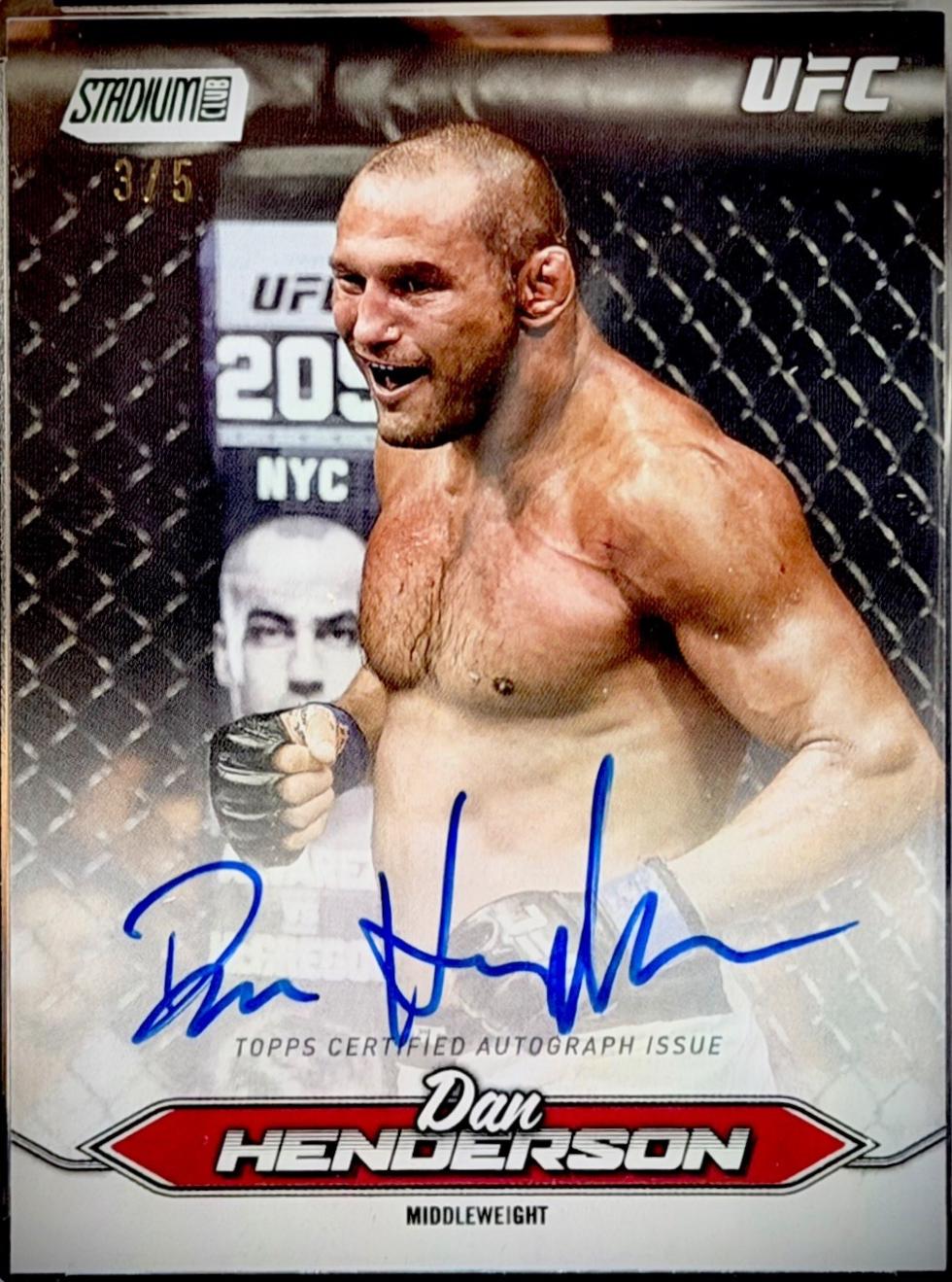 Dan Henderson [Green] #BCA-DHN