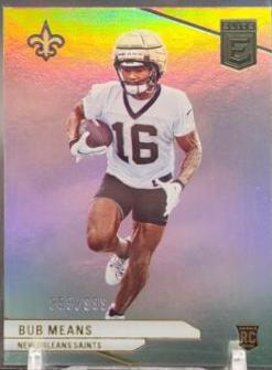 Bub Means #133 2024 Panini Donruss Elite Football