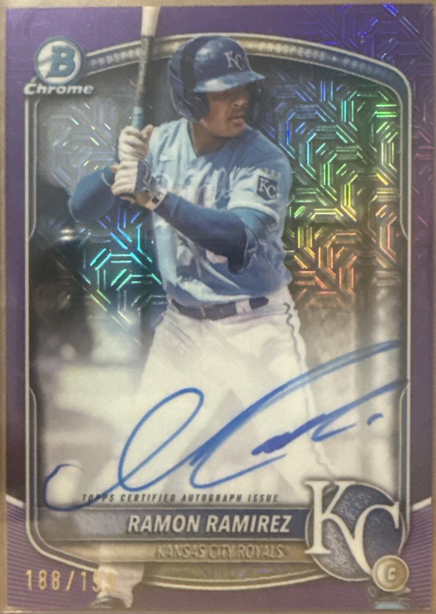 Ramon Ramirez [Purple Mega Refractor] #BMA-RR