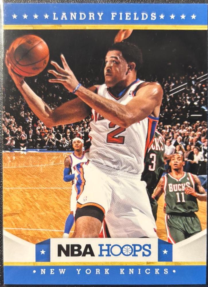 Landry Fields #17 Basketball Cards 2012 Panini Hoops