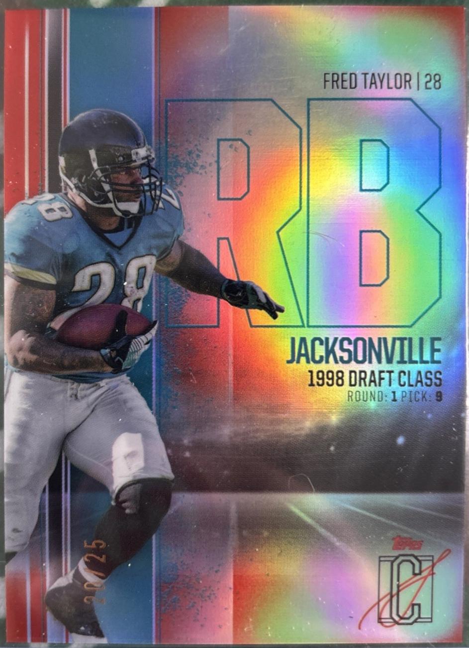 Fred Taylor [Red] #BCV-23