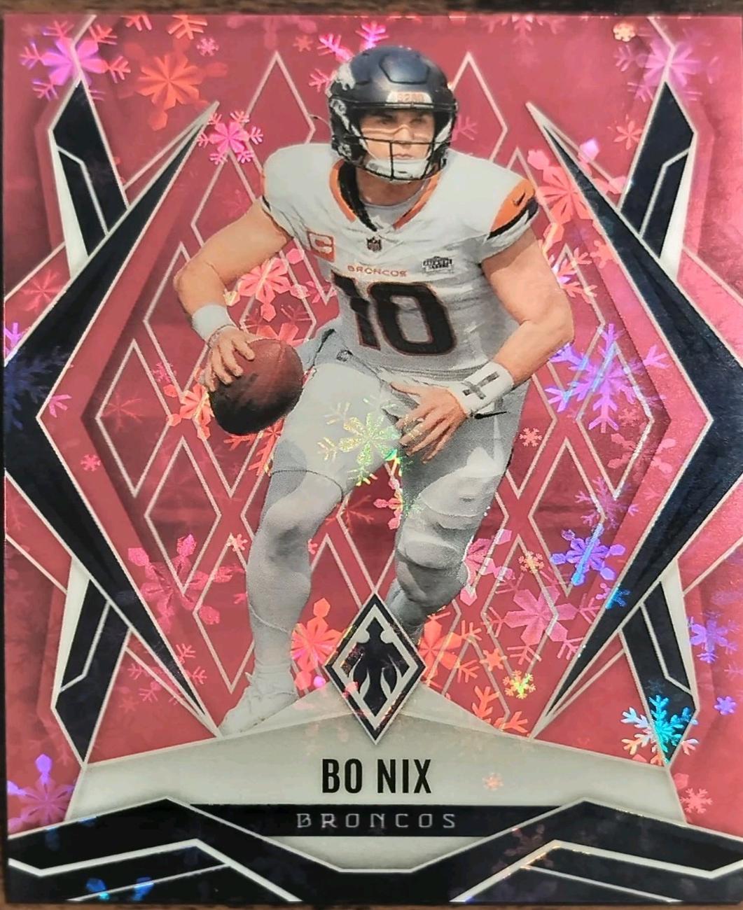Bo Nix [Pink Winter] #83 Prices | 2025 Panini Phoenix | Football Cards