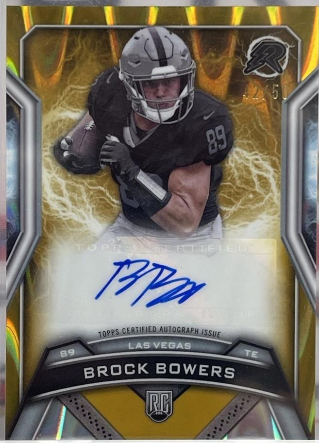 Brock Bowers [Gold Power Surge] #RRS-BB