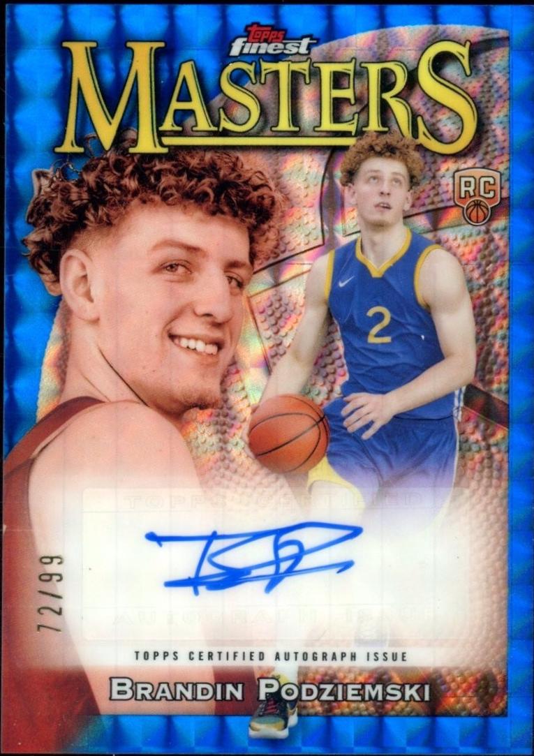 Brandin Podziemski [Black Geometric Refractor] #MA-BP
