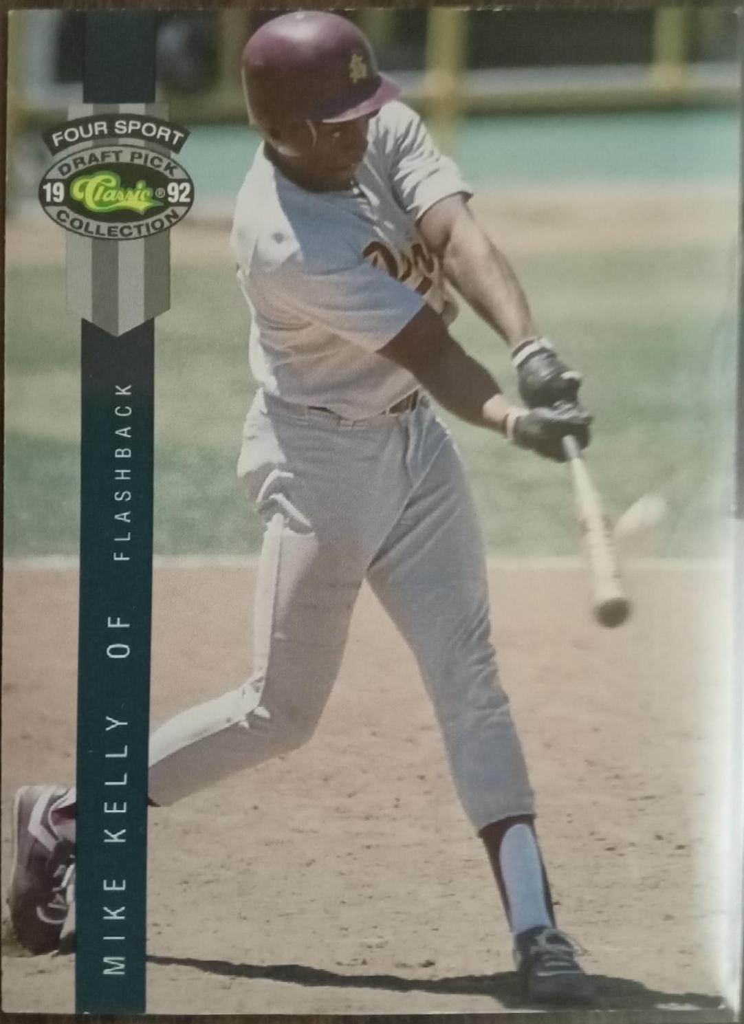 Mike Kelly #309 1992 Classic 4 Sport Baseball