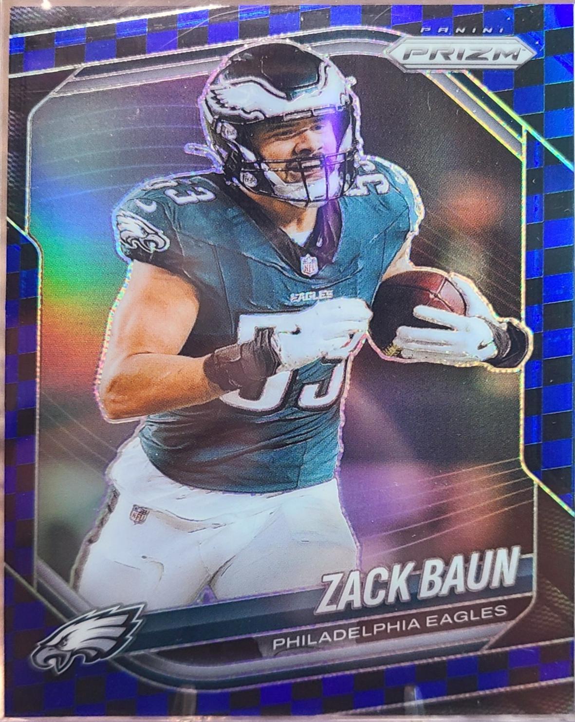 Zack Baun [Black Blue Checker] #239