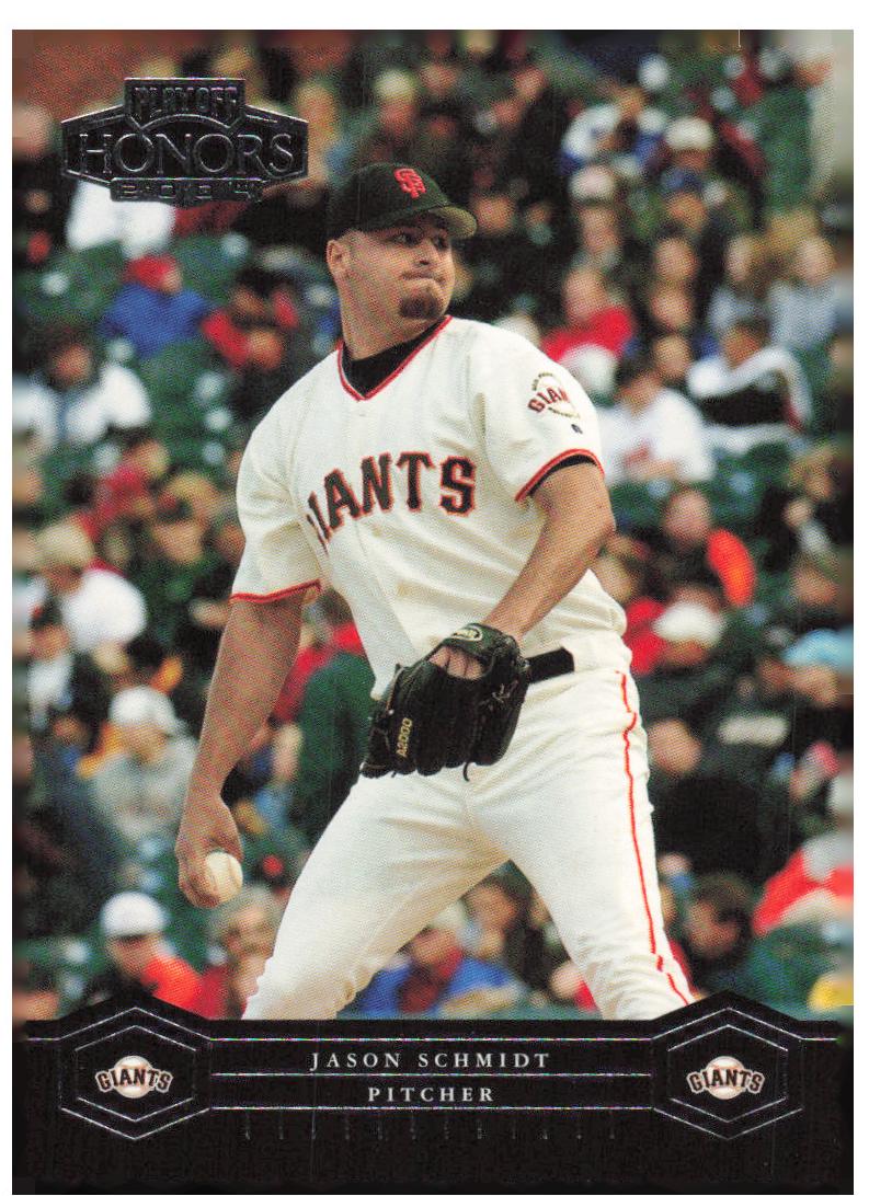 Jason Schmidt #167 2004 Playoff Honors Baseball