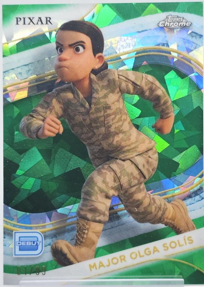 Major Olga Solis [Green Sapphire Refractor] #136