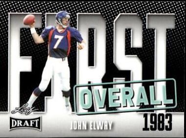 John Elway #4 Football Cards 2023 Leaf Draft